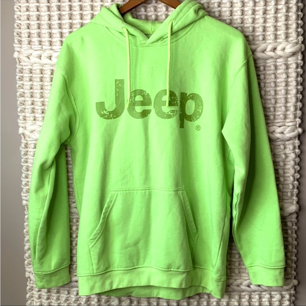 Jeep Green Hoodie Sweatshirt